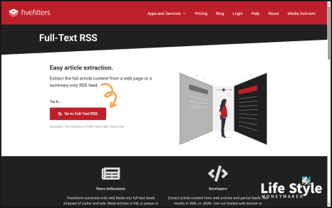 RSS 본문을 완벽하게 추출하는 방법 - FiveFilters 활용법